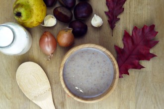 Recette poire châtaigne pour bébé