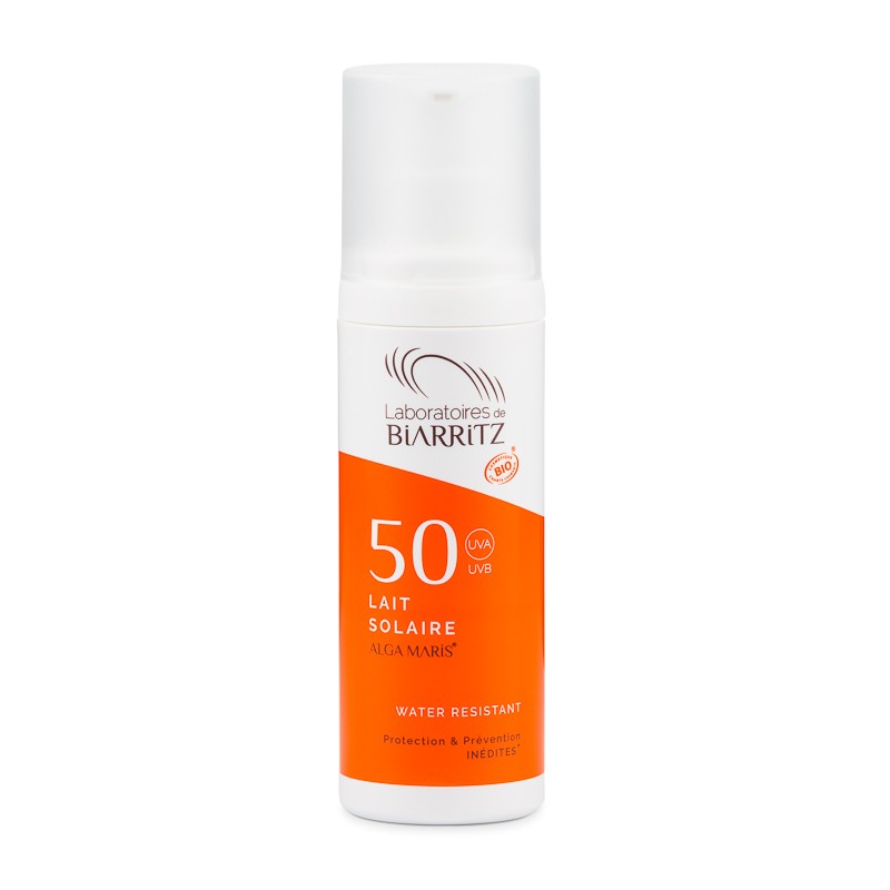 Lait solaire SPF50 Bio