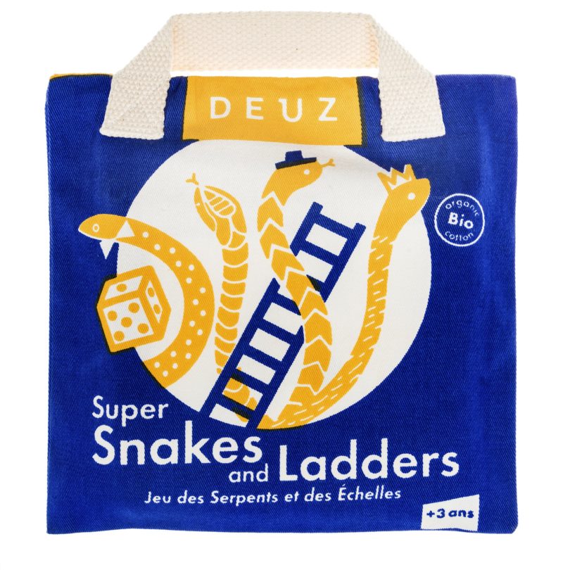 Jeu nomade Serpents et Echelles coton bio