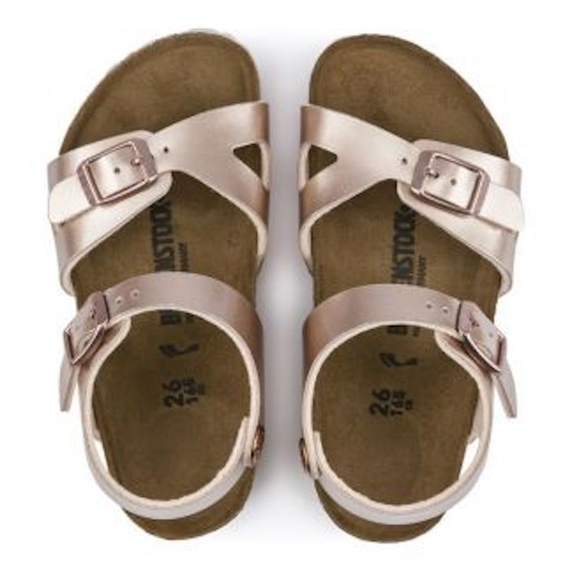 Birkenstock, Sandale Nubuck Rio Cuivre