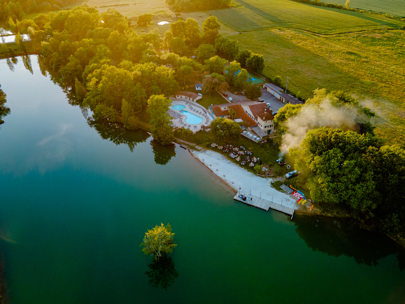 Whakalodge nature - vue du ciel 2 @JNarbonne