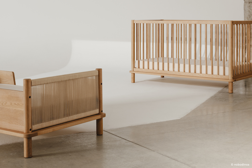 Lit bébé évolutif Latitude : le design minimaliste signé Nobodinoz